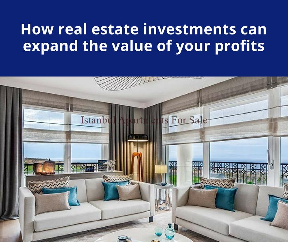How real estate investments can expand the value of your profits 