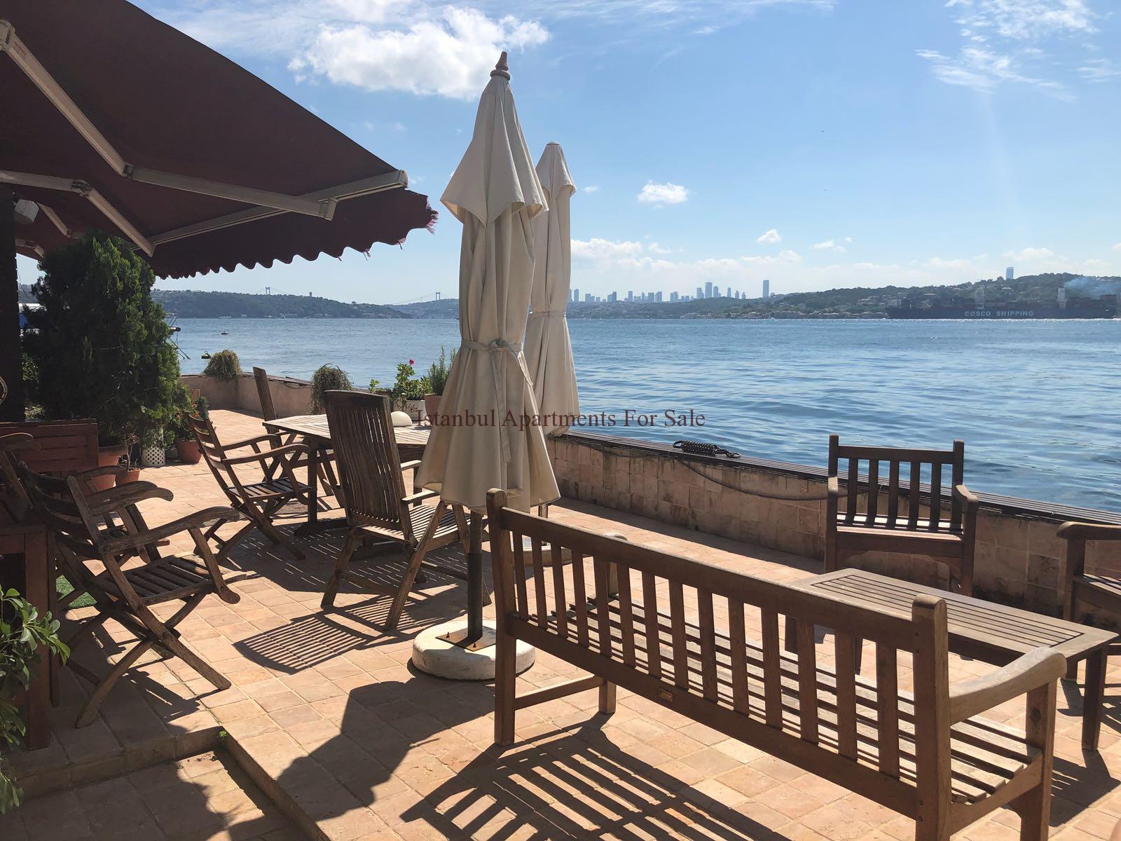 Istanbul Apartments For Sale in Turkey Sea Front Bosphorus Apartments in Istanbul with Jetty  