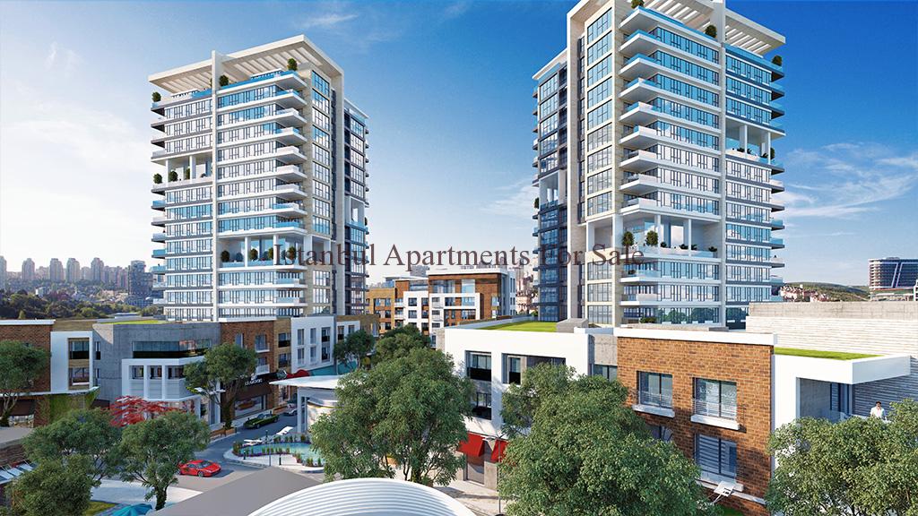 Istanbul Apartments For Sale in Turkey Modern Family Apartments For Sale in Bahcesehir Greenery  Area  