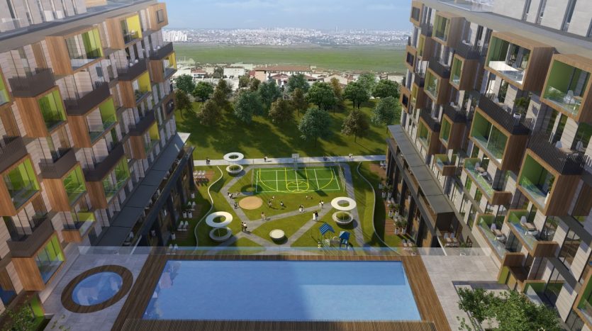 Mixed Use Investment Apartments in Istanbul Avcilar with Seaview