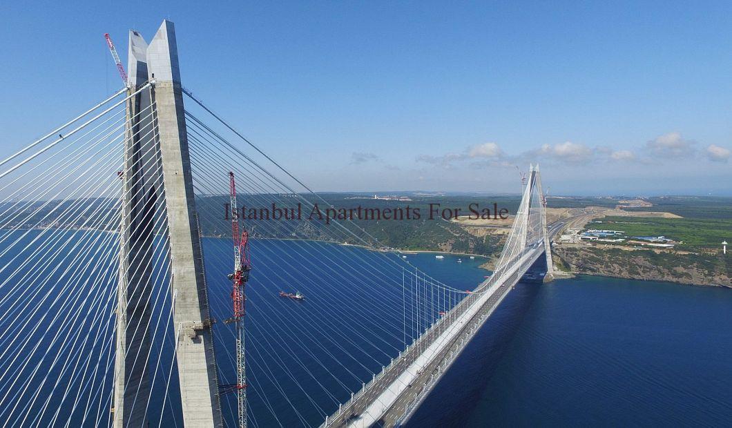 Istanbul Apartments For Sale in Turkey Istanbul's Third Bridge Rises Property Prices Along The Route  