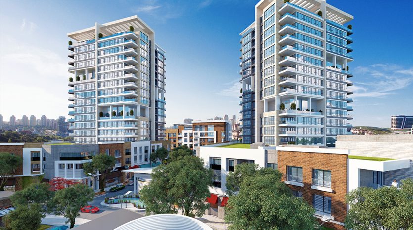 Modern Family Apartments For Sale in Bahcesehir Greenery Area