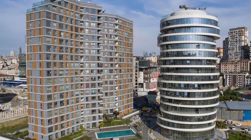 Ready Apartments to Buy Istanbul City Centre Kagithane