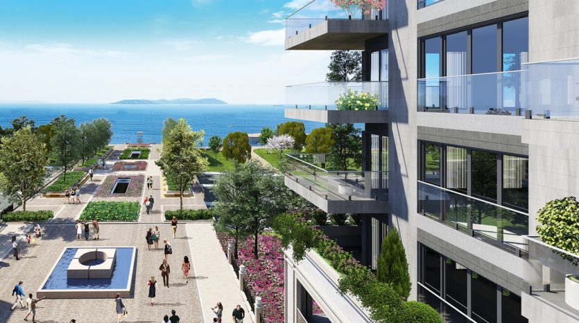 Luxury Designer Seaview Apartments in Istanbul Government Guarantee