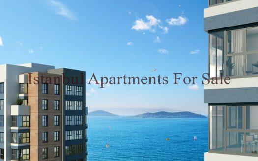 Istanbul Apartments For Sale in Turkey Contemporary Sea view apartments in Istanbul Kartal for sale  