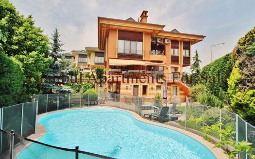 Istanbul Apartments For Sale in Turkey Triplex luxury villa for sale in Istanbul Asian side