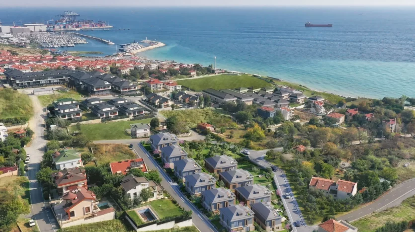 4 bedroom sea view villas for sale in Istanbul