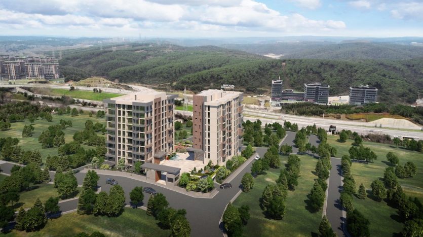Forest View Apartments for Sale in Istanbul City Centre