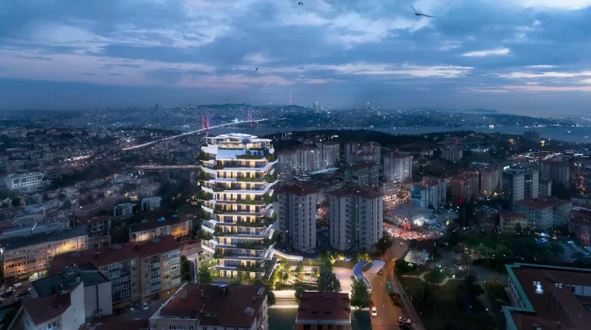 We highly recommend luxury apartments to buy in Besiktas with a Bosphorus view. Located on the European side of Istanbul, the Beşiktaş area is one of the city's most prestigious and vibrant areas. This modern residential project offers contemporary design and all the amenities you need for a comfortable lifestyle. What are the details of the property? This luxury residential project covers a land area of 2000 square meters. It features a single building with 12 floors, comprising 48 residential apartments. The available options range from 2+1 to 3+1 apartments, with sizes between 93 and 184 square meters. Each apartment is designed to provide spacious living areas and modern amenities. 2+1 Apartments: Sizes from 102 to 132 square meters 3+1 Apartments: Sizes from 166 to 184 square meters The building includes facilities such as 24/7 security, a reception department, parking, an open swimming pool, a sports club, a steam room, a sauna, a café, and external councils. Why should you buy real estate from this project? Convenient Transportation: Two minutes from the metro station Two minutes from the Metrobus station One minute from the bus station One minute from the O-1 highway 35 minutes from the new Istanbul Airport 20 minutes to Taksim Square Excellent Amenities: 24/7 security and surveillance cameras Welcoming reception department Ample parking facilities Refreshing open swimming pool Well-equipped sports club Relaxing steam room and sauna On-site café for your convenience Comfortable external councils What are the prices and payment details? The Istanbul Luxury Besiktas Apartments offer a range of pricing options to suit various needs: 2 Bedroom Apartments (102 - 132 m²): Prices range from $1,228,000 to $2,088,000 3 Bedroom Apartments (166 - 184 m²): Prices range from $2,088,000 to $3,362,000 Flexible payment plans are available to make purchasing your dream home easier. For detailed payment options and to discuss your specific requirements, please contact our sales team. Conclusion and Call to Action: Secure Your Luxury Apartment with Bosphorus View Don't miss the opportunity to own a luxury apartment in Beşiktaş with stunning Bosphorus views. Beşiktaş offers an exceptional lifestyle with modern amenities and excellent connectivity. Contact us today to schedule a visit and explore these luxury apartments to buy in Besiktas with Bosphorus view.